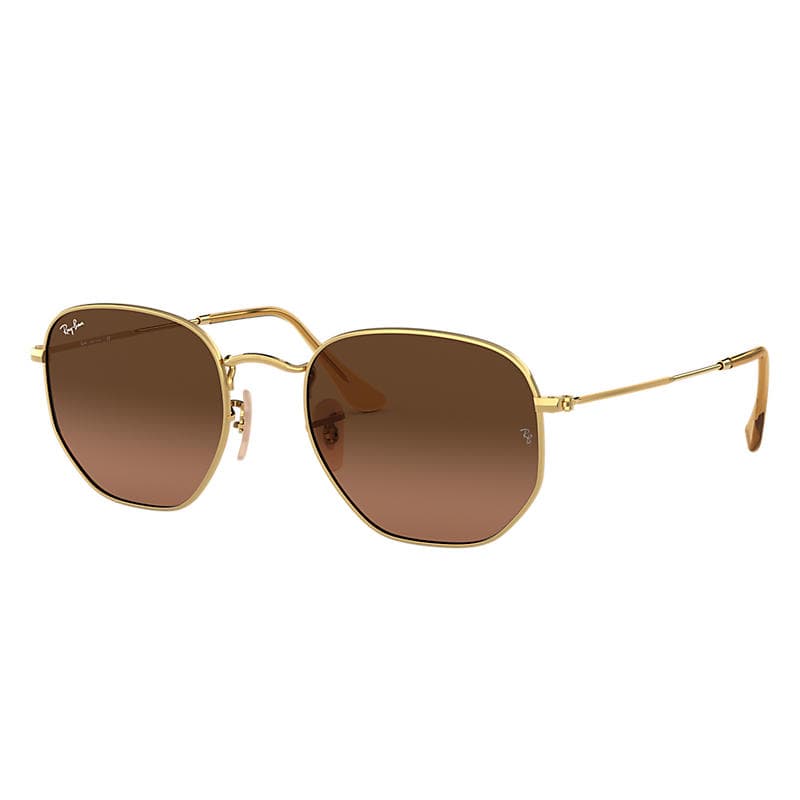 Ray-Ban RB3548-N 9124/43 RB3548N Sunglasses Gold 145mm Women