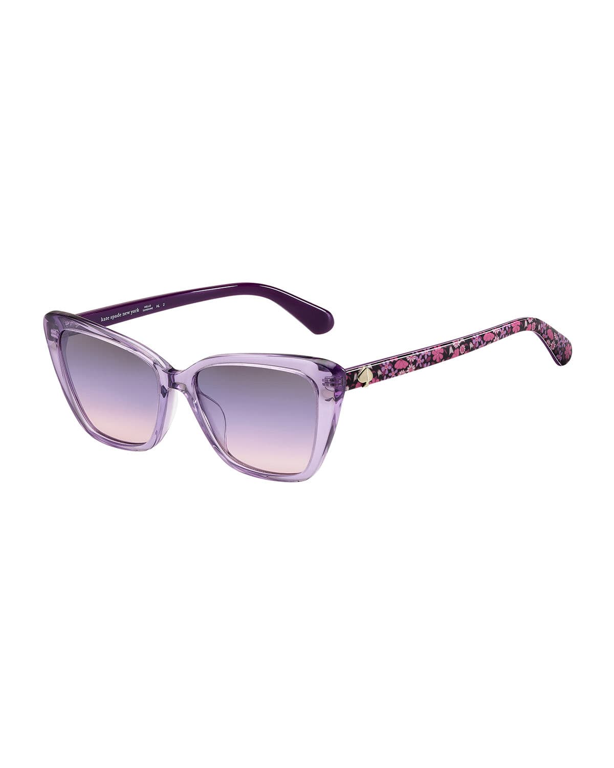 Kate Spade LUCCA/G/S 789I4 LUCCA/G/S Sunglasses Purple 140mm Women