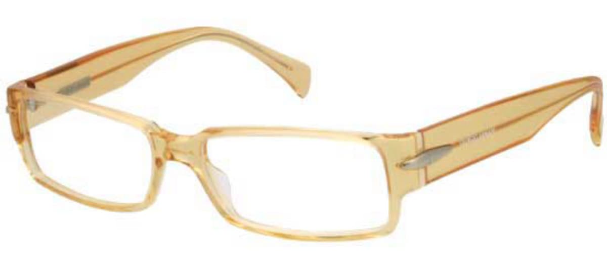 Giorgio Armani GA 713 FRF Eyeglasses Yellow 53mm Women