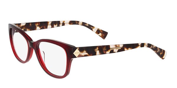 Cole Haan CH5006 615 RED Eyeglasses Multicolor 51mm Women