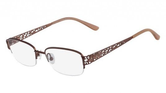 Marchon 160 210 Eyeglasses Brown 52mm Women