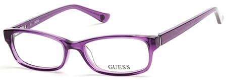 Guess GU2517 081 GU2517 Eyeglasses Purple 50mm Women