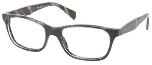 Prada VPR 14P EAR-1O1 Eyeglasses Brown 55mm Unisex