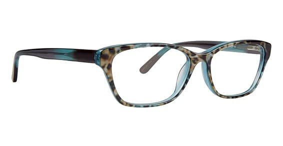 XOXO Lucia Aqua (AQUA) Eyeglasses Multicolor 54mm Women