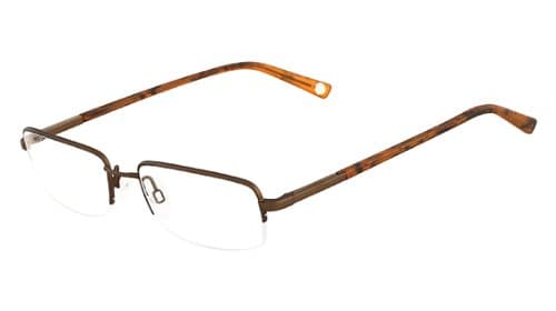 Flexon Kinetic 210 Eyeglasses Brown 53mm Unisex