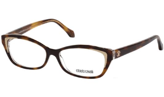 Roberto Cavalli Capolivieri 5034 052 RC 5034 CAPOLIVIERI Eyeglasses Brown 54mm Women