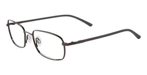Flexon 652 BLACK CHROME SMOKE Eyeglasses Multicolor 51mm Men