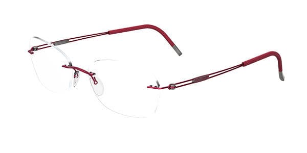 Silhouette 5521 FC 3040 TNG 2018 5521 Eyeglasses Red 53mm Men