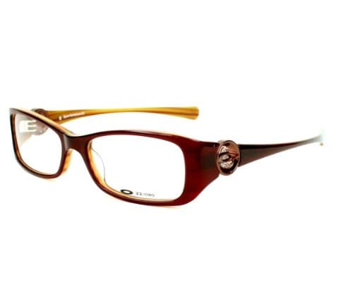 Oakley Spontaneous 4.0 Striped Plum Eyeglasses Brown 51mm Women