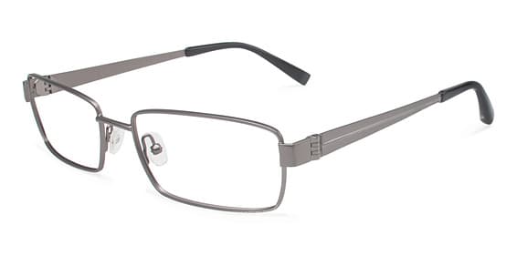 Jones New York J340 GUNMETAL Eyeglasses Gray 56mm Men
