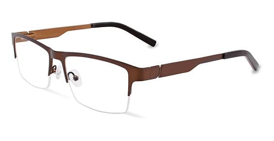 Jones New York J351 BROWN Eyeglasses Brown 56mm Men