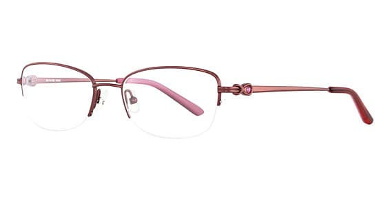 Bulova ASHBURN Eyeglasses Red 52mm Women