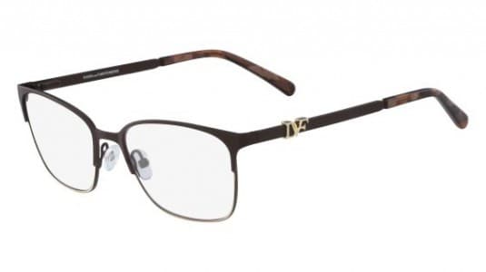 Diane von Furstenberg DVF8058 210 Eyeglasses Brown 53mm Women