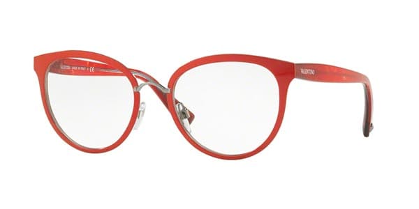 Valentino VA1004 3009 Eyeglasses Red 50mm Women