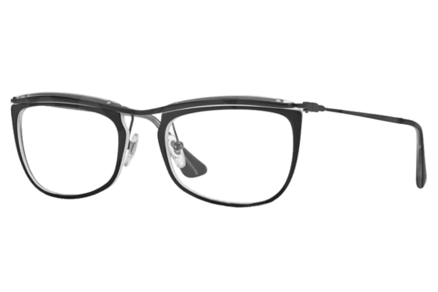 Persol 3083-V 1004 Eyeglasses Black 53mm Unisex