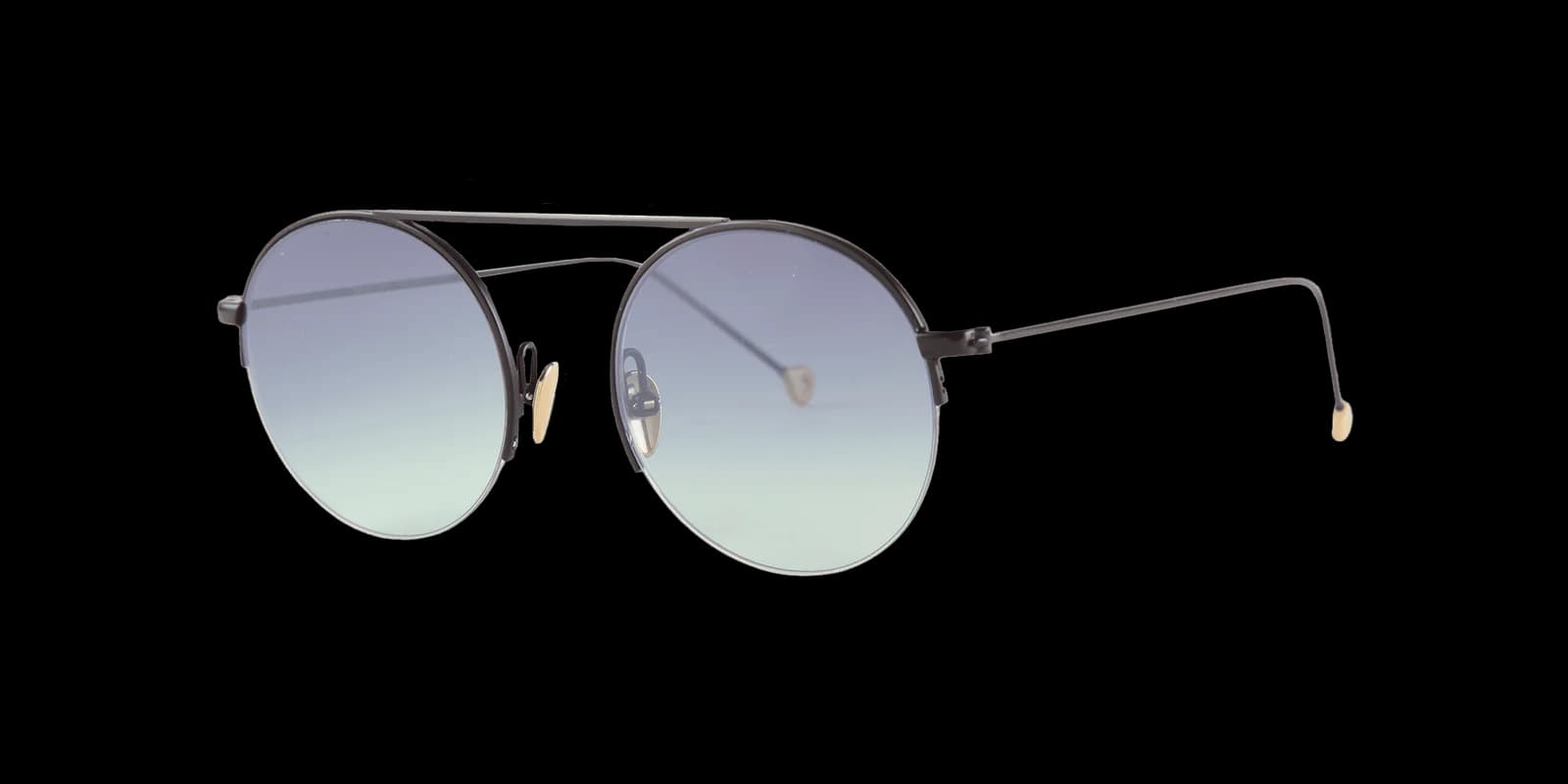 Nathalie Blanc Hermes C248 Sunglasses Matte Black 49mm Unisex 2