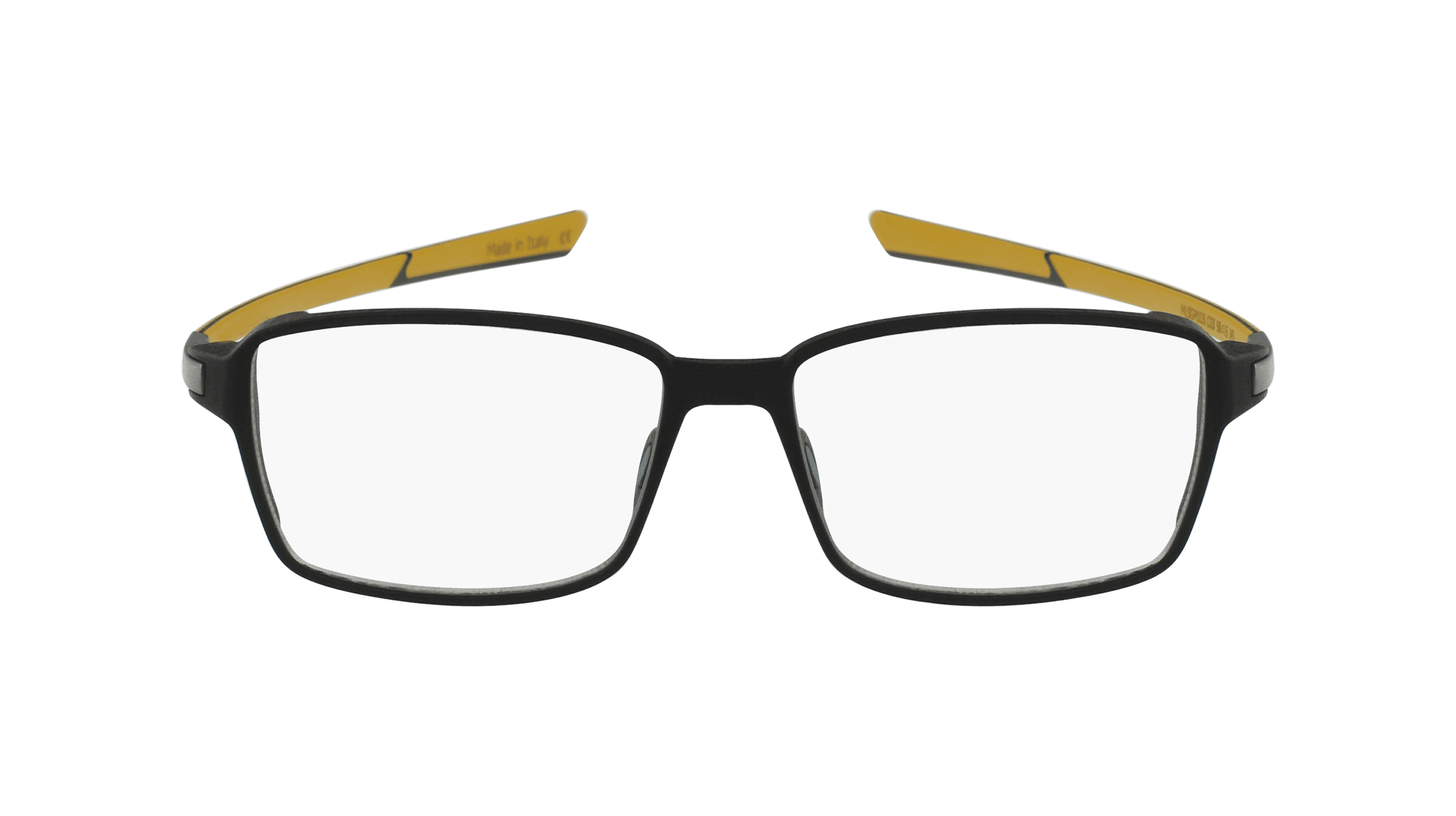 McLaren MLSGPO03 C03 Eyeglasses Matte Black/yellow 56mm Men 2
