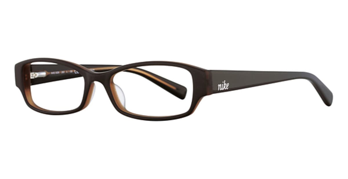 Nike 5526 200 200 Eyeglasses Brown 45mm Kids
