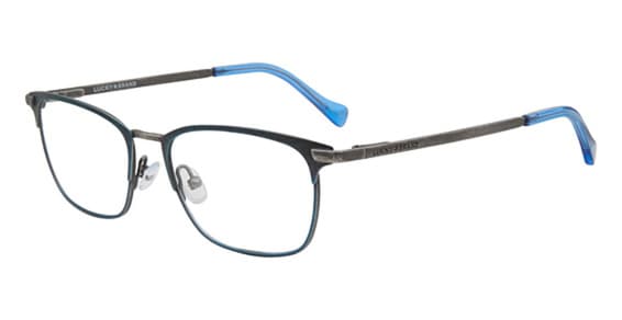Lucky Brand D812 Eyeglasses Blue 49mm Kids