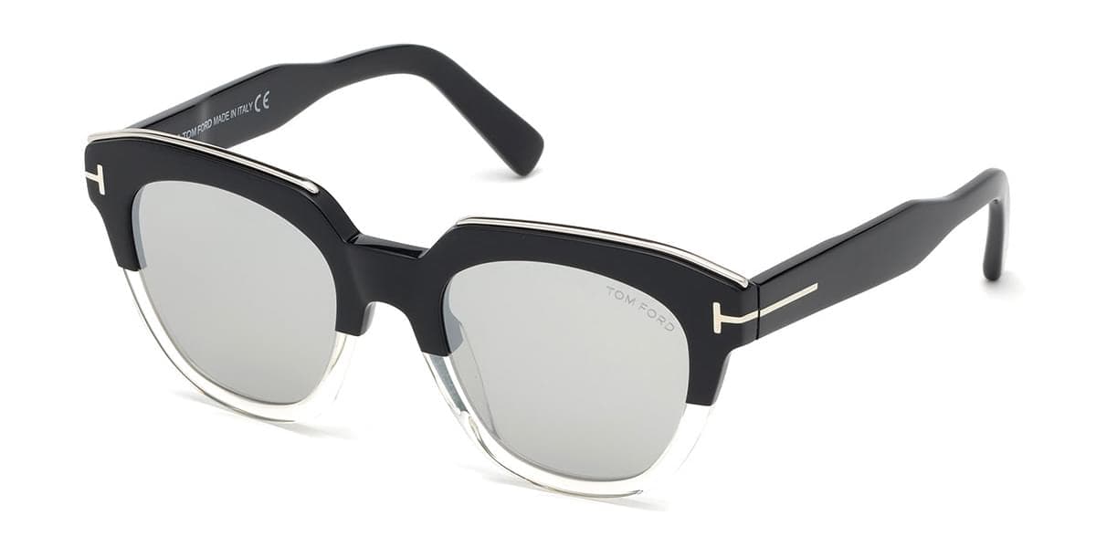 Tom Ford FT 0686/S 03C Sunglasses Black-clear 51mm Women