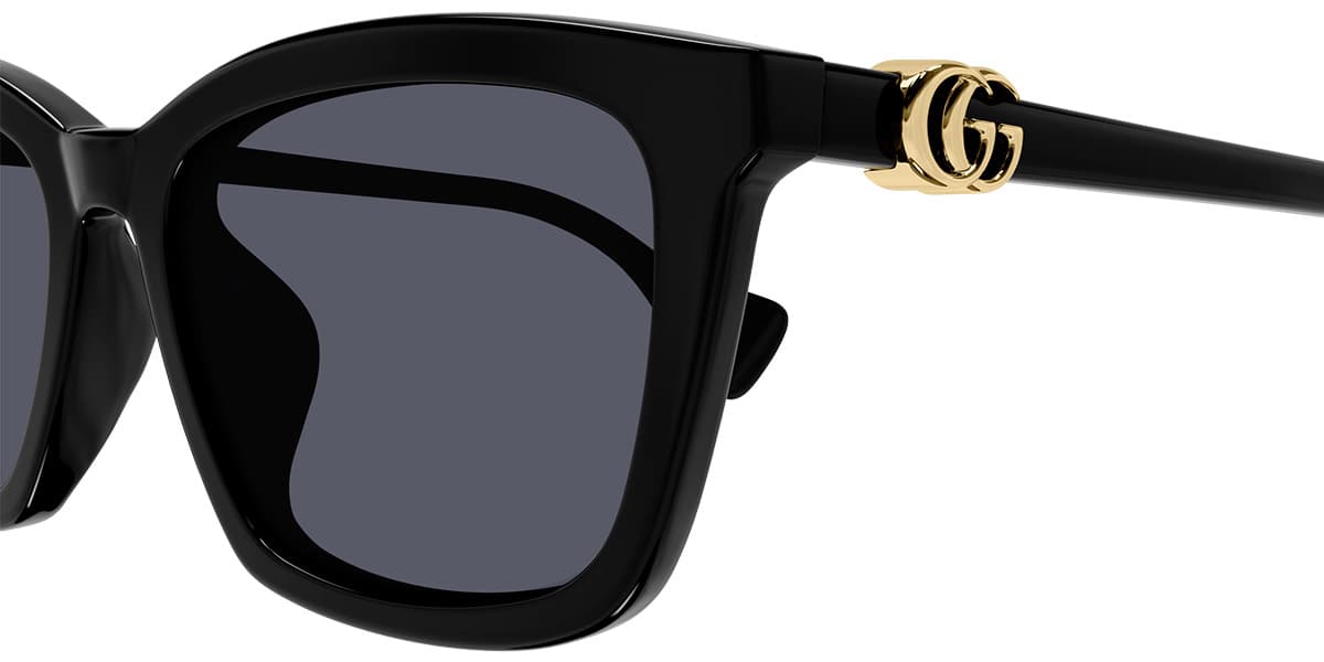 Gucci GG1596SK 001 Sunglasses Black 55mm Women 3