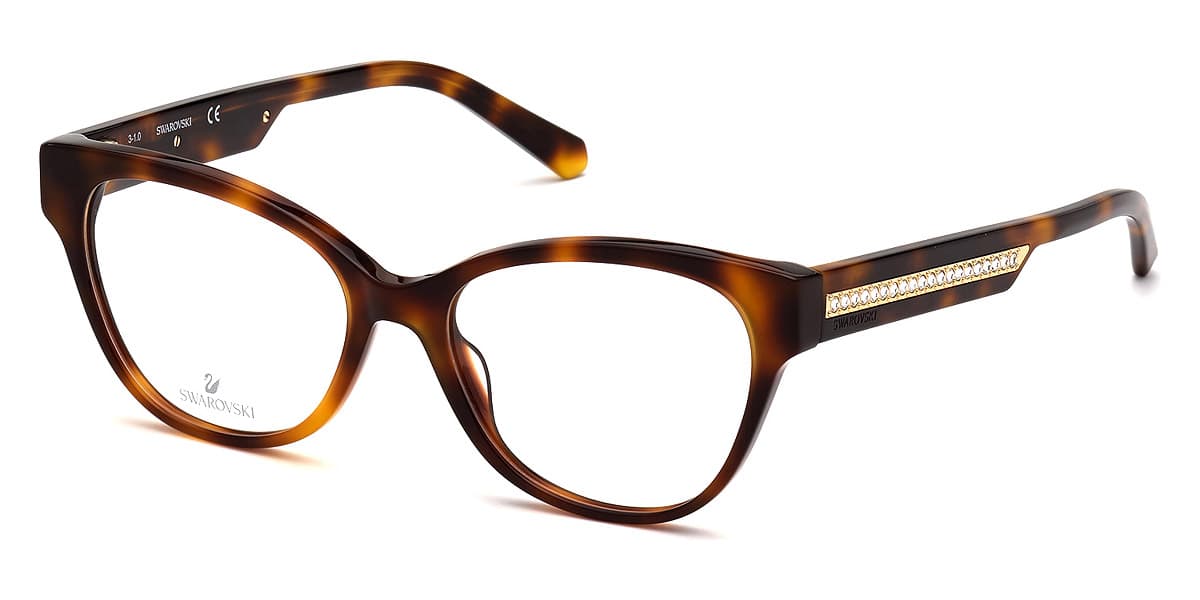 Swarovski SK5392 052 Eyeglasses Tortoise 51mm Women