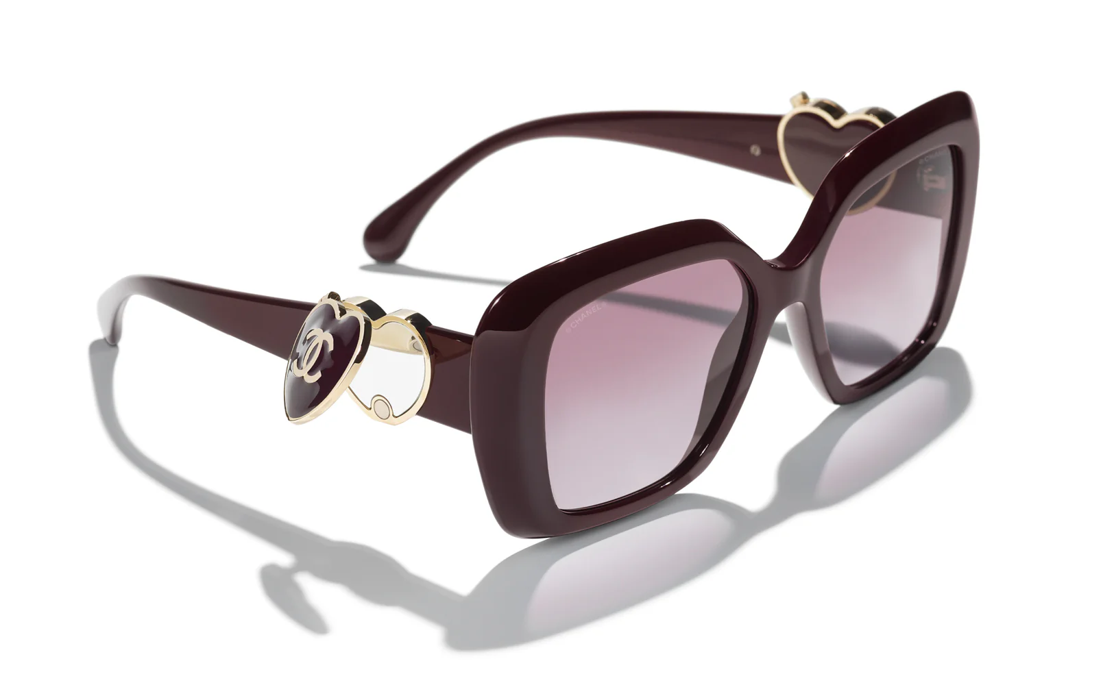 Chanel 5518A c.1461/S1 Sunglasses Red 54mm Women 4