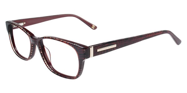 Anne Klein AK5017 604 Eyeglasses Burgundy Animal 52mm Women