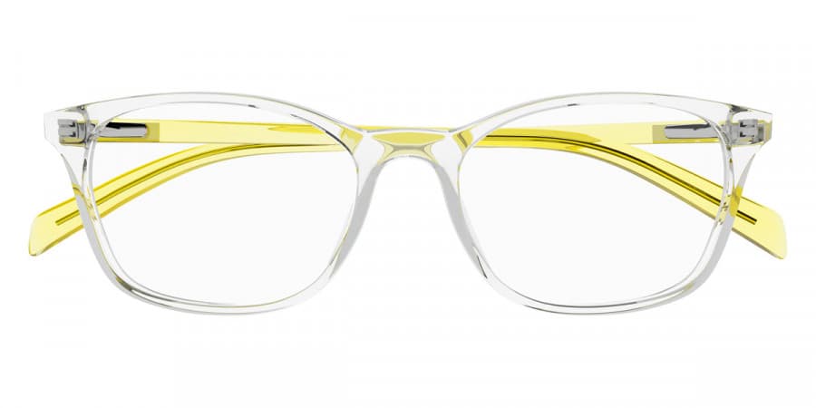 Puma PJ0031O 008 Eyeglasses Yellow 49mm Kids 2