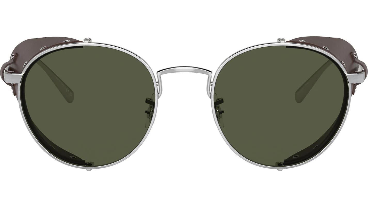 Oliver Peoples OV1323SM 525452 Sunglasses Brushed Silver 50mm Men 2