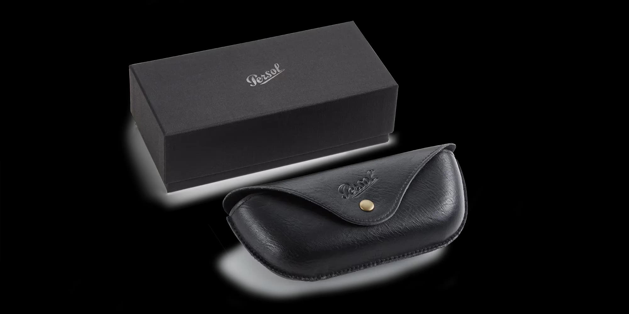 Persol 3051V 9001 Eyeglasses Brown 52mm Unisex _Case