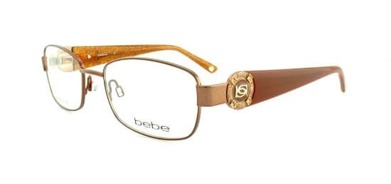 Bebe BB5059 210 TOPAZ Eyeglasses Brown 50mm Women