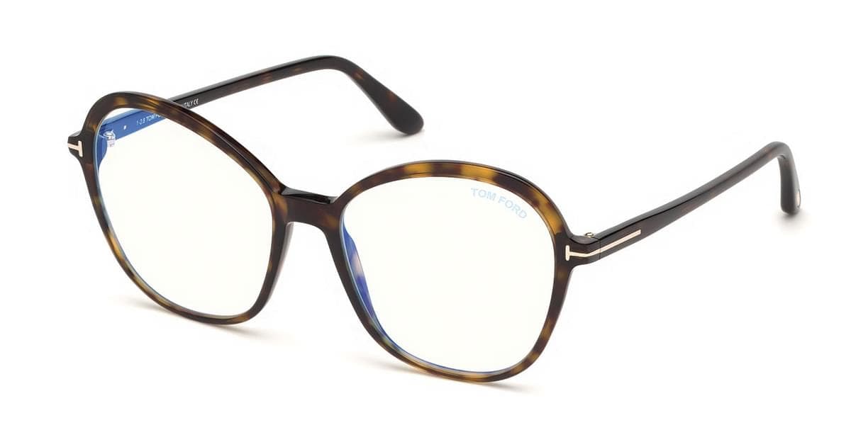 Tom Ford FT5577-B 052 Eyeglasses Havana Tortoise 55mm Unisex