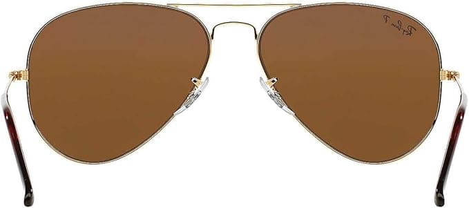 Ray-Ban RB3025 001/57 Sunglasses Gold 58mm Men 4