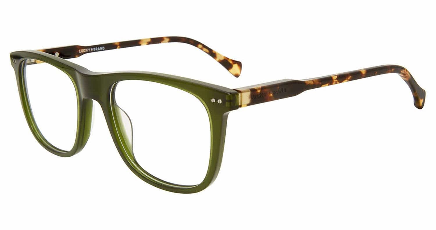 Lucky Brand VLBD421 Eyeglasses Olive Crystal 51mm Men