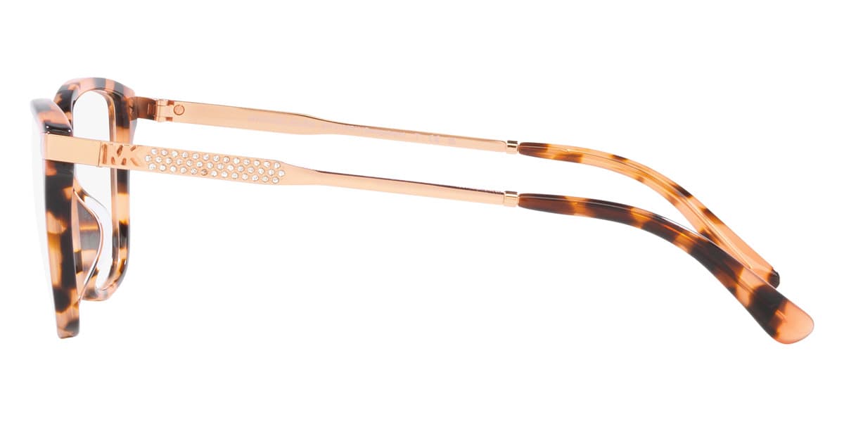 Michael Kors MK4105BU Georgetown 3555 Eyeglasses Pink Tortoise 52mm Women 3