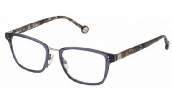 Carolina Herrera VHE728 0916 Eyeglasses Violet Transparent 51mm Unisex