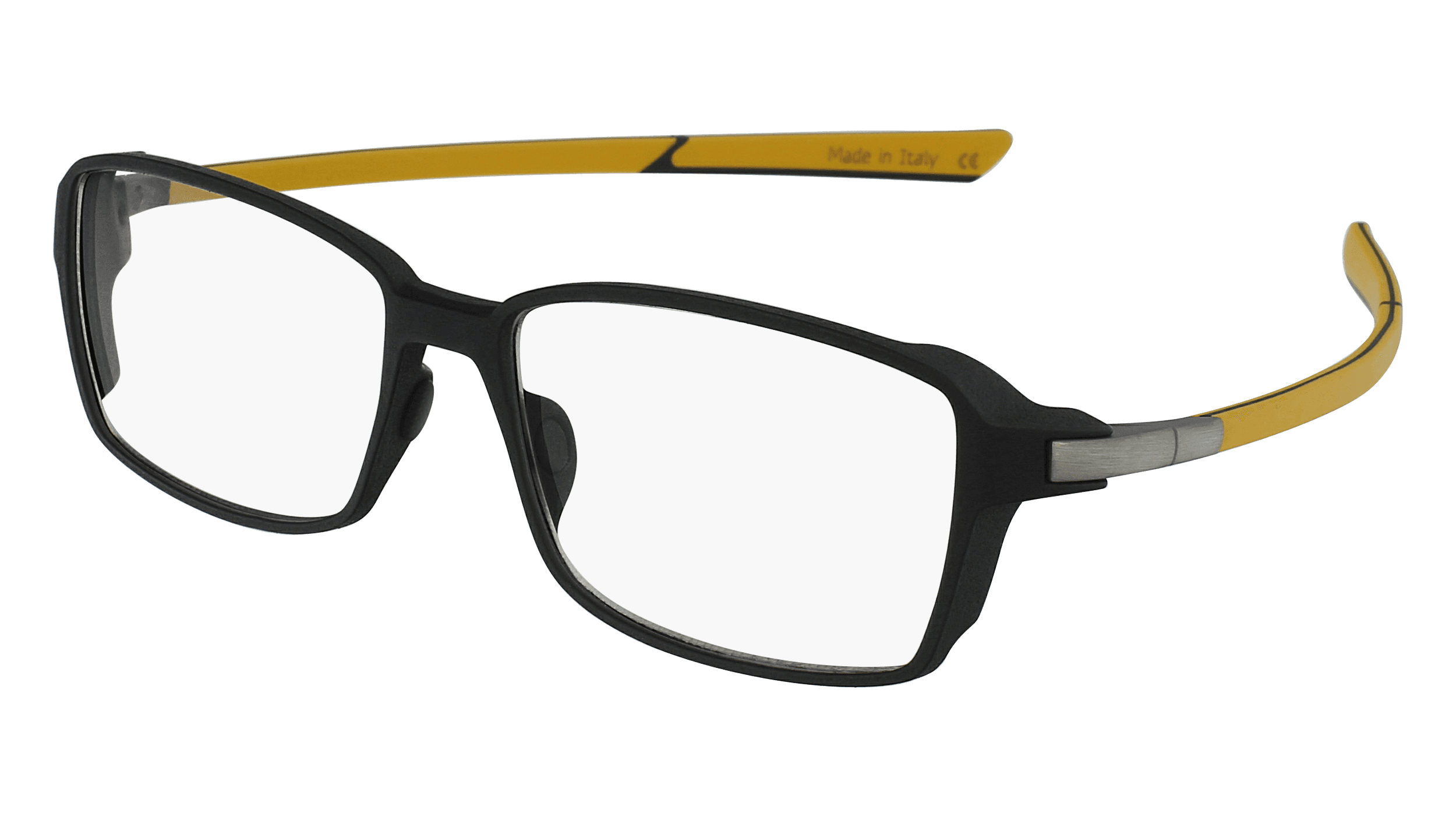 McLaren MLSGPO03 C03 Eyeglasses Matte Black/yellow 56mm Men