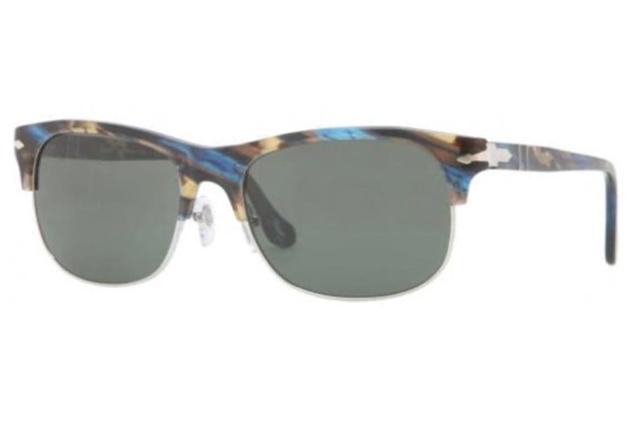 Persol 3034-S 973/31 Sunglasses Blue Havana 53mm Men