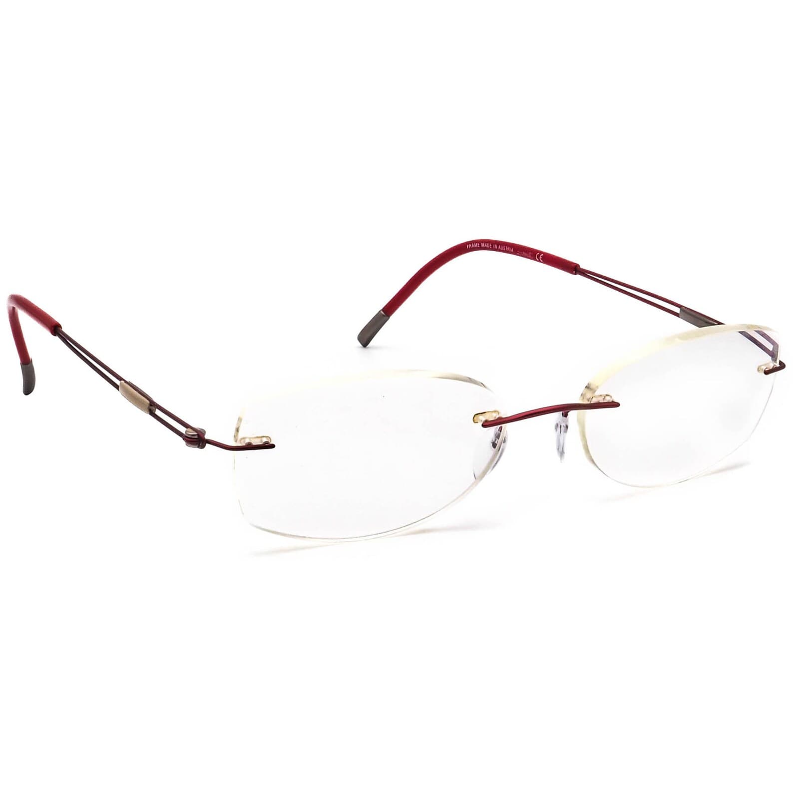 Silhouette 4301 40 6059 Eyeglasses Red 53mm Women