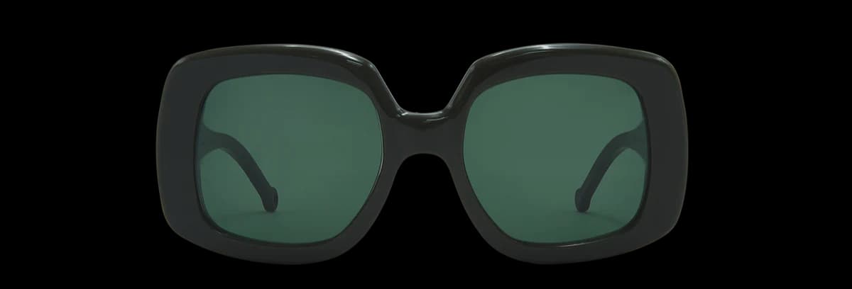 Nathalie Blanc Emilie C647 Sunglasses Dark Green 52mm Women 2