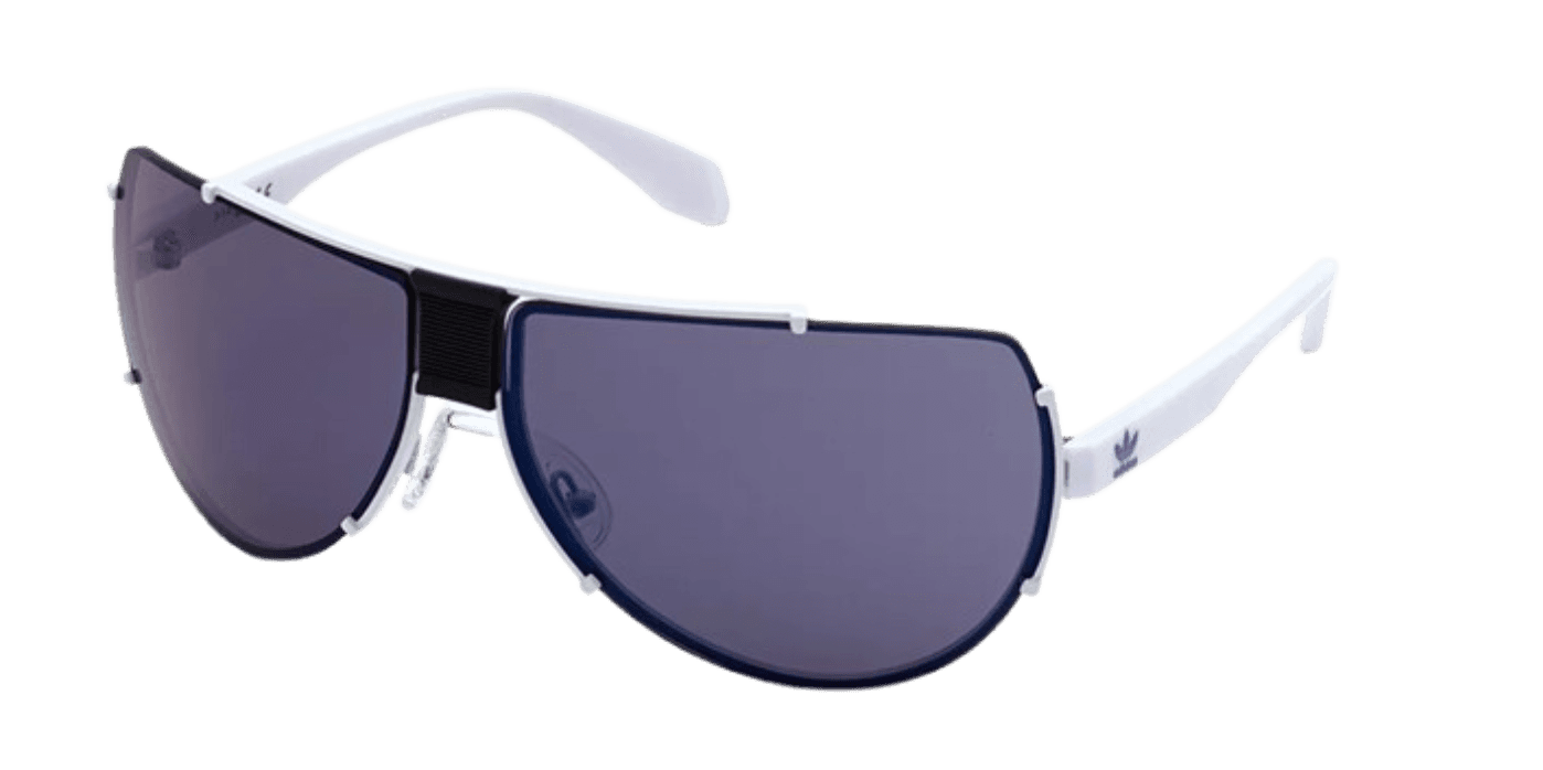 Adidas OR0031 21X Sunglasses White 71mm Men