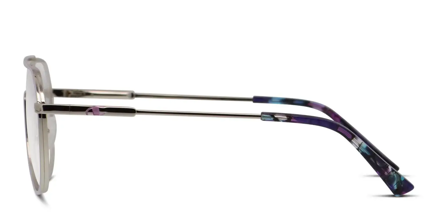 Champion ALI C03 Eyeglasses Lilac Silver 51mm Women 3