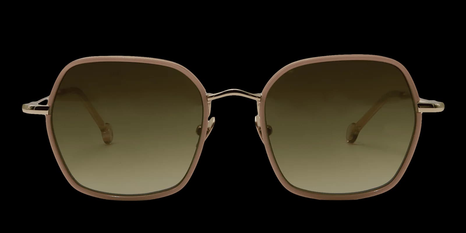 Nathalie Blanc Giulia C250 Sunglasses Gold Nude 49mm Women 2