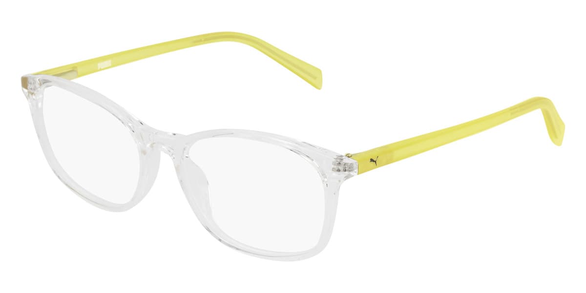 Puma PJ0031O 008 Eyeglasses Yellow 49mm Kids