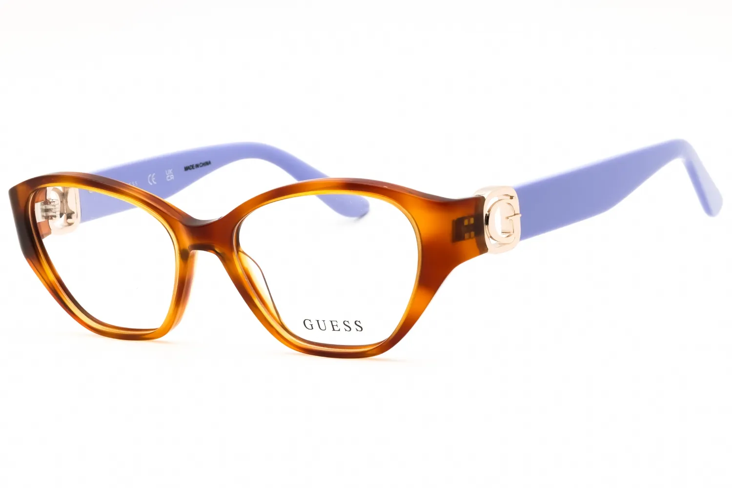 Guess GU50119 053 Eyeglasses Blonde Havana 51mm Women