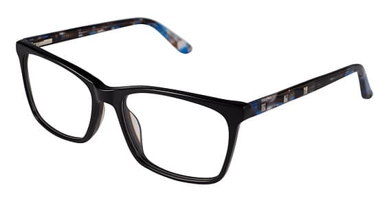 Nicole Miller NMANTWERP C01 Eyeglasses Blue Tortoise 56mm Women