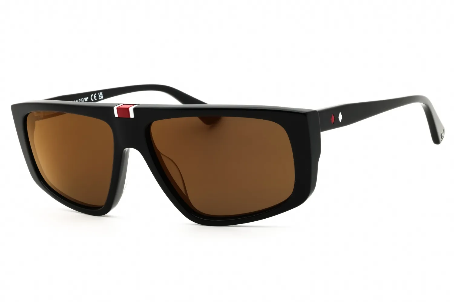 Web WE0358 01A Sunglasses Shiny Black 58mm Men