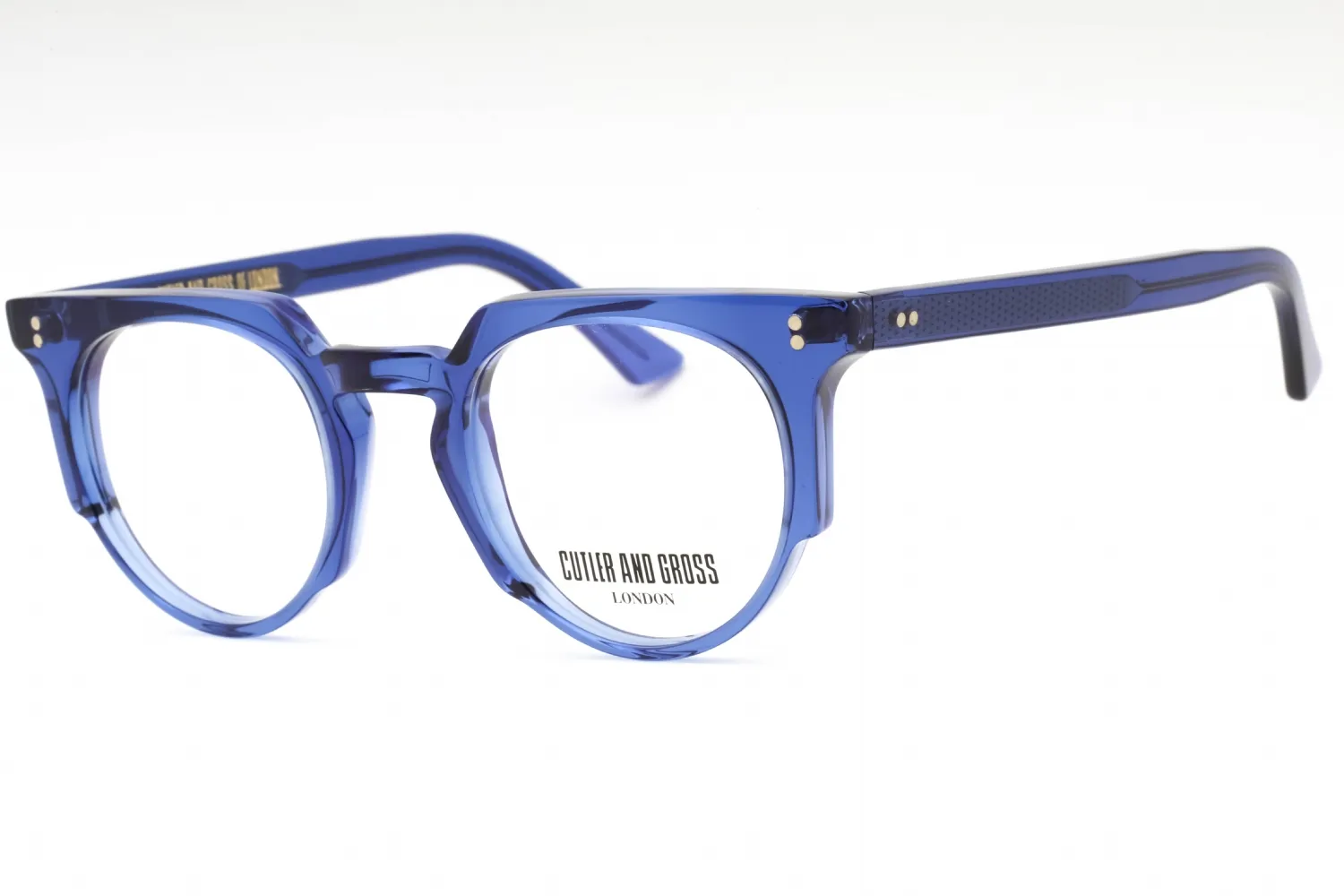 Cutler and Gross CGOP138347 004 Eyeglasses Russian Blue 47mm Unisex