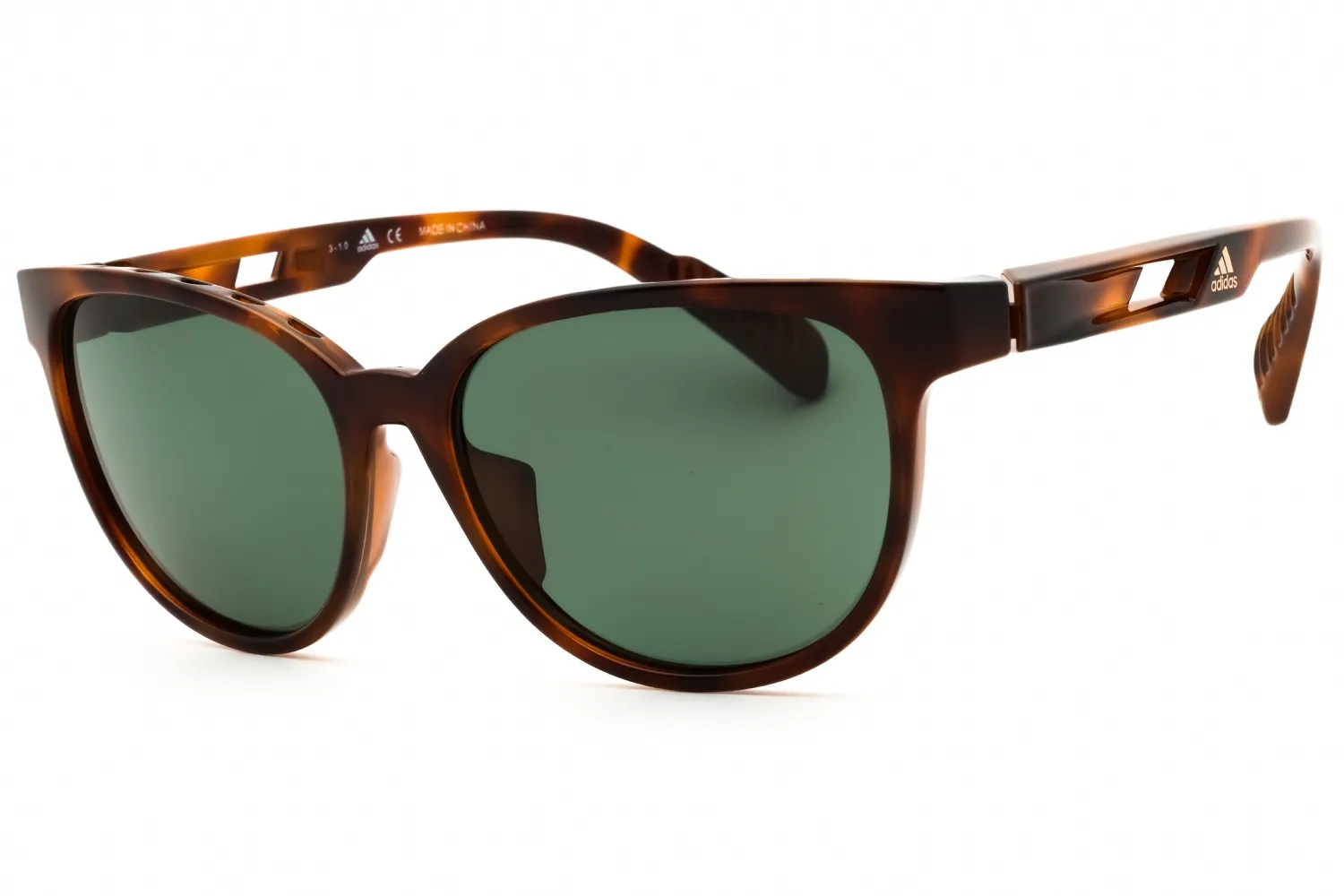 Adidas SP0021 52R Sunglasses Dark Havana 55mm Women